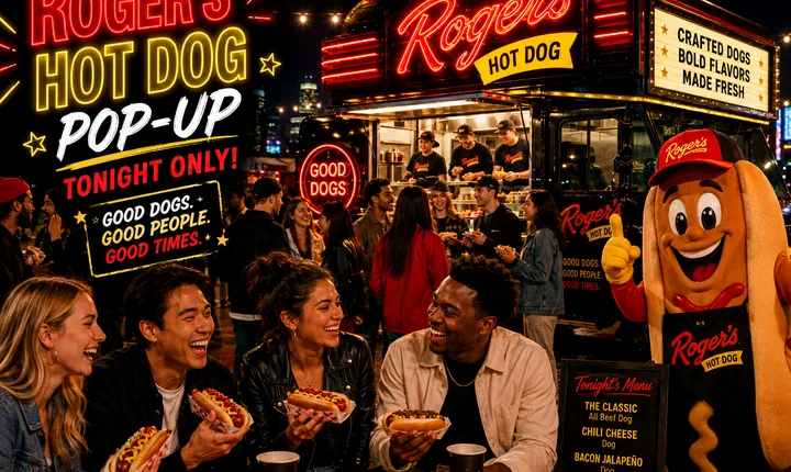 台中草悟道快閃登場！Roger’s 熱力開跑